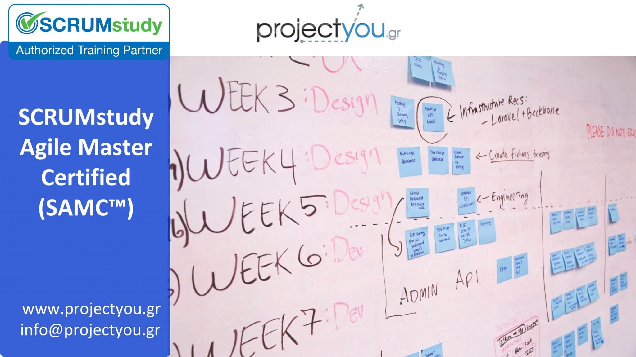 Scrum Agile Master Certified (SAMC™) - Projectyou